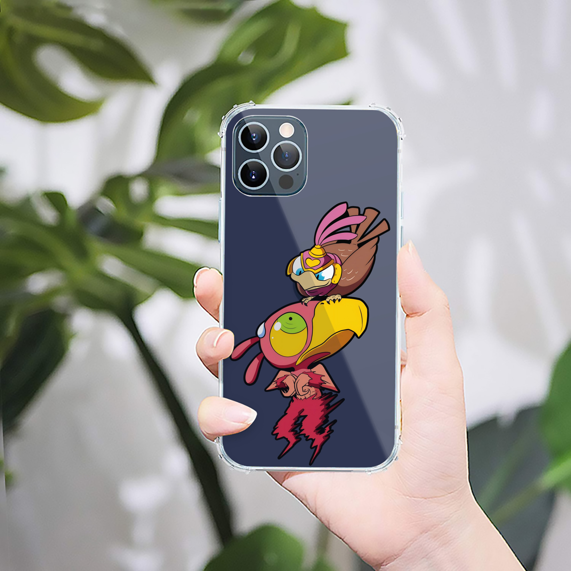 （画像用） ジョジョの奇妙な冒険 JoJo's Bizarre Adventure 【iPhone 12シリーズ対応】透明スマホケース（クリアソフトケース）